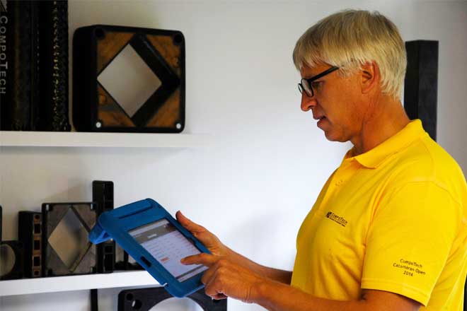     iPad jako prachu odolný terminál

