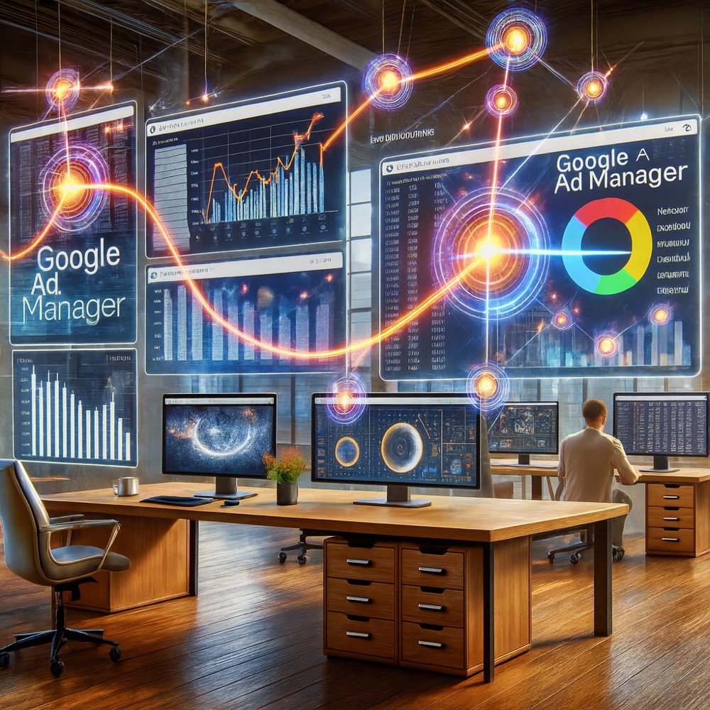 Ilustrace integrace Google Ad Manager s FileMakerem.