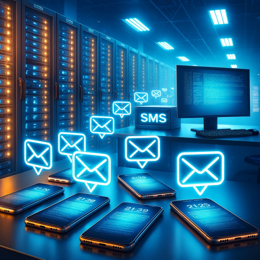 Webová aplikace pro hromadné odesílání SMS zpráv s výběrem skupin a příjemců